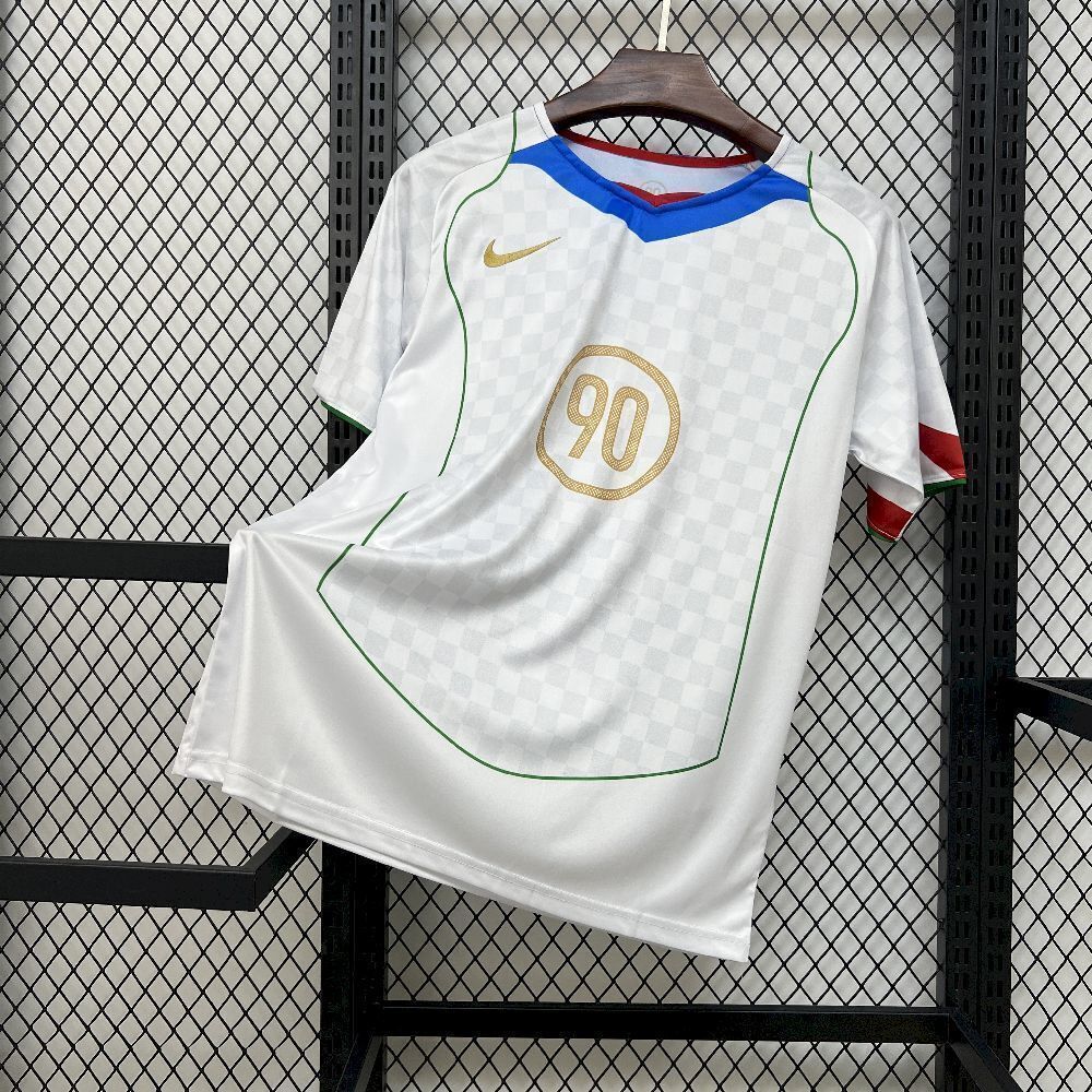 JERSEY NIKE DRI-FIT 90 BLANC/BLEU 2025/2026