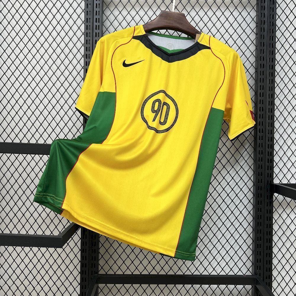 JERSEY NIKE DRI-FIT 90 JAUNE/VERT 2025/2026