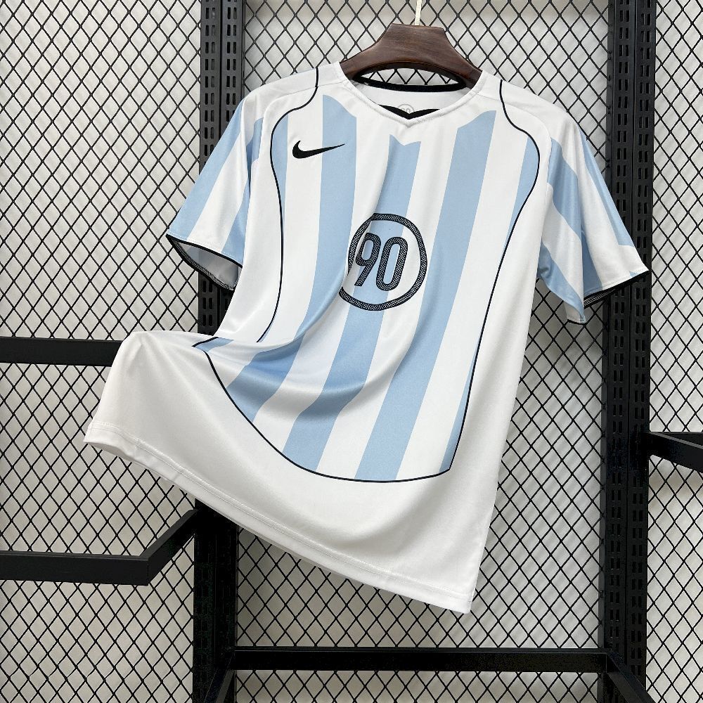 JERSEY NIKE DRI-FIT 90 BLANC/BLEU 2025/2026