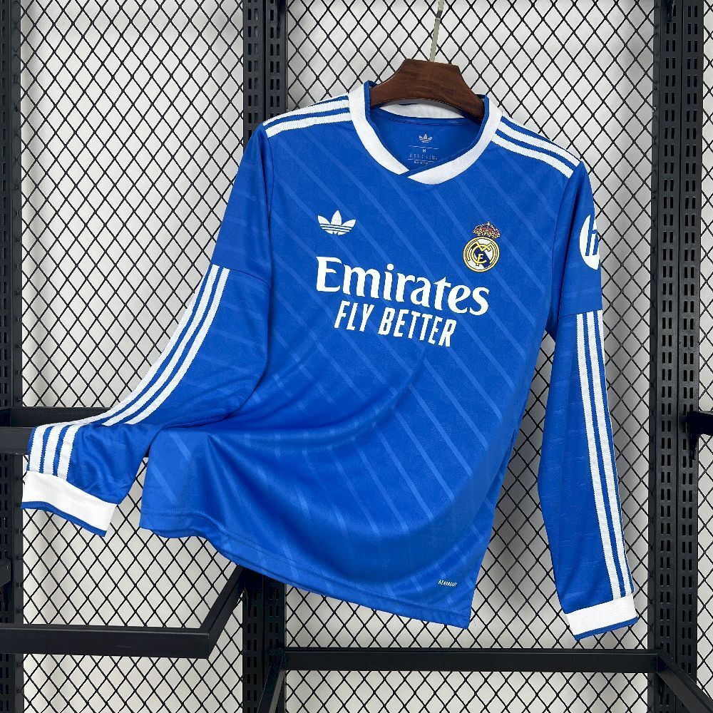 JERSEY LONG SLEEVE REAL MADRID 2025/2026
