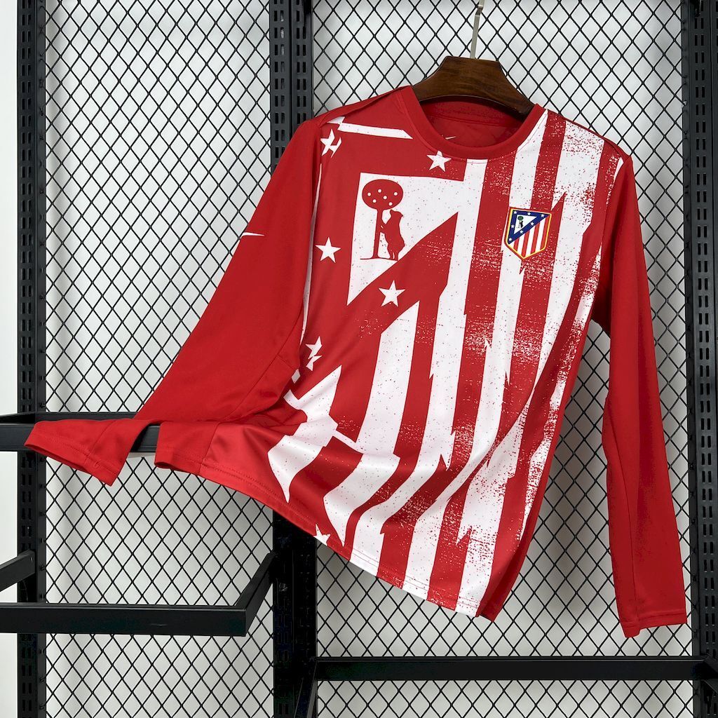 JERSEY LONG SLEEVE ATLETICO MADRID 2025/2026